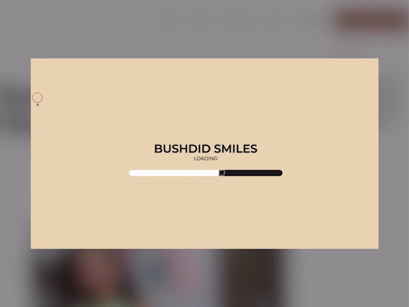 Cover image for Project Title: Bushdid Smiles | Medical Platform Brand Overh...