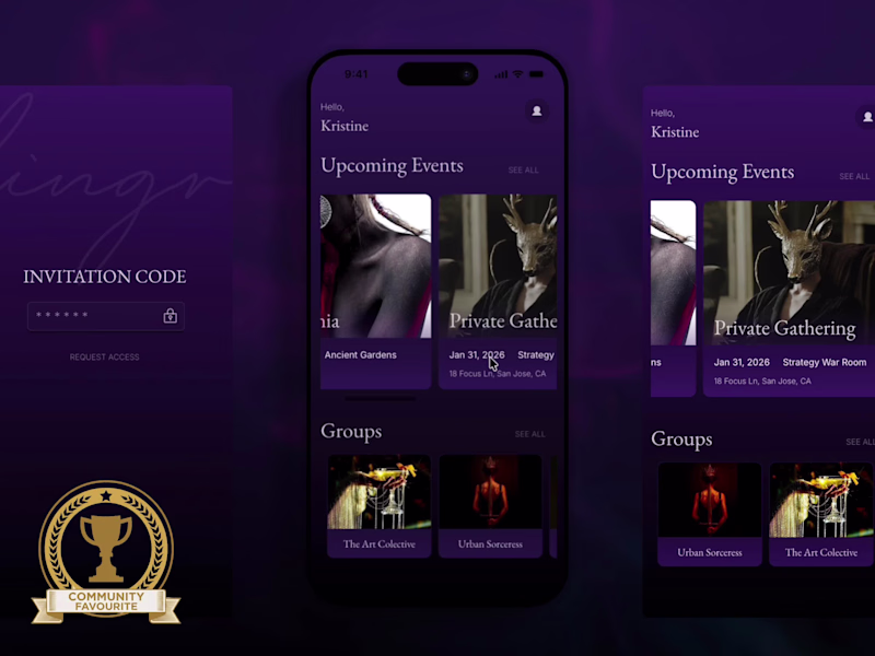 Cover image for // Lingr App Preview Bubble native mobile apps don't have pu...