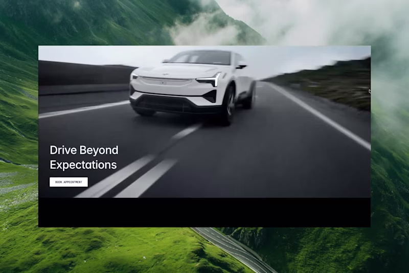 Cover image for Velora Premium Electric Vehicle Website Development