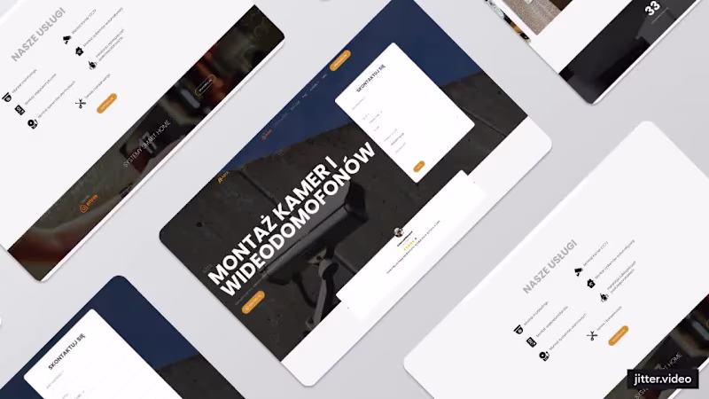 Cover image for Clean website for Security & Smart Home Solutions