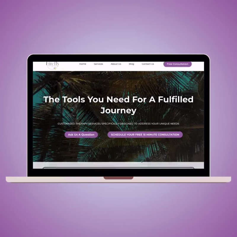 Cover image for Firefly Counseling Website – Intuitive, Trust-Building Design