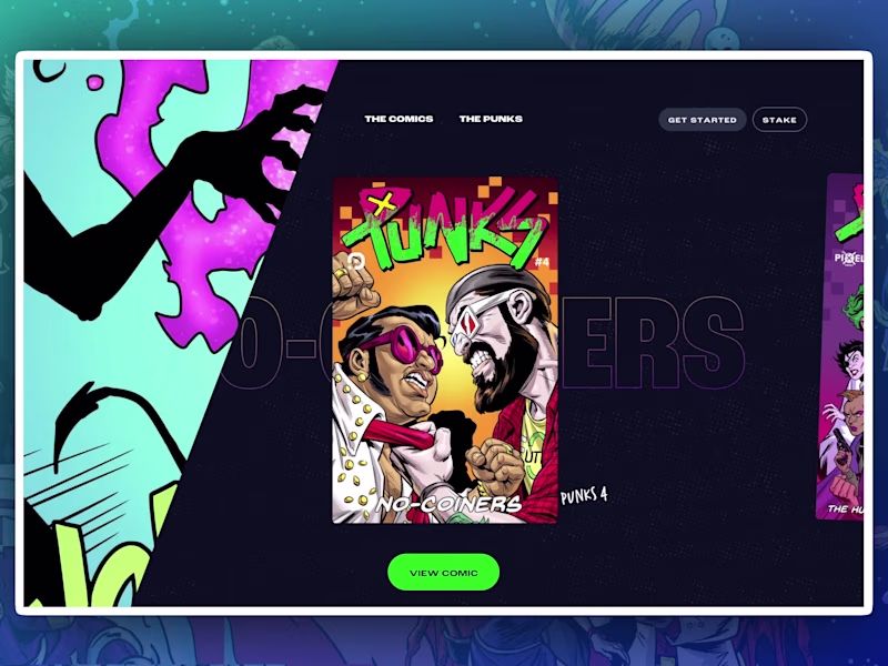 Cover image for Punks Comic Website