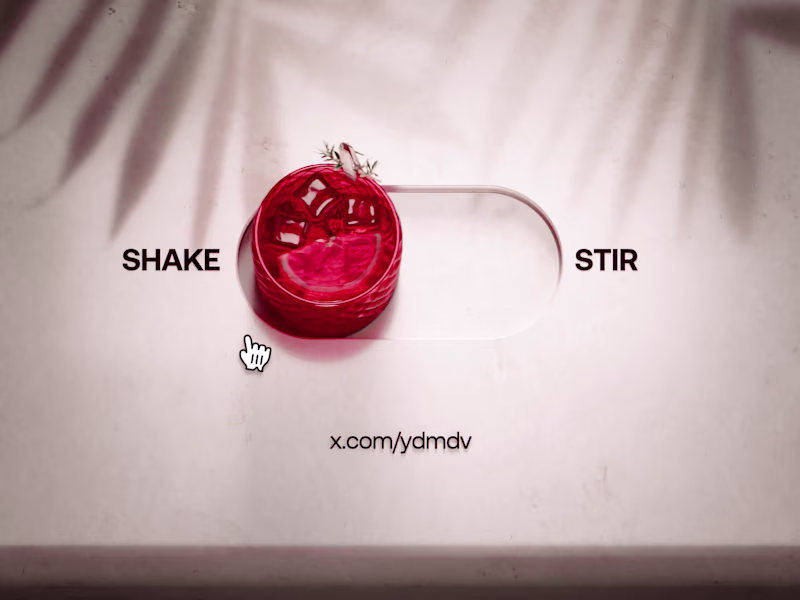 Cover image for Cocktail toggle. Shaken, not stirred?