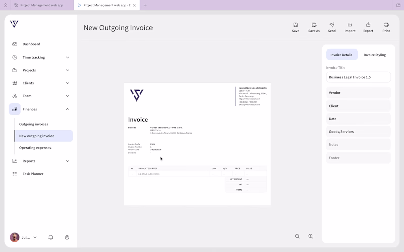 Cover image for Customizable invoice preview experience (case study)