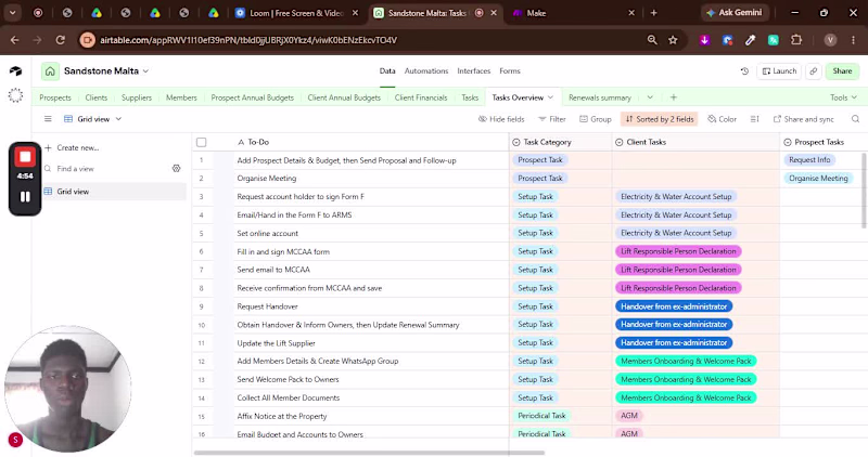 Cover image for Airtable CRM & Automation for a Real Estate Manager
