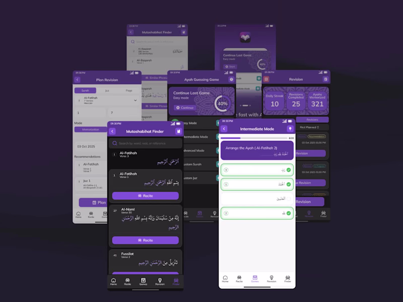 Cover image for Hifdh Helper App & Logo Design