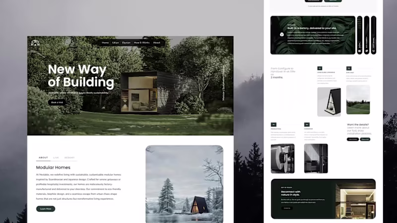 Cover image for Designing a Digital Experience for Modern Modular Living