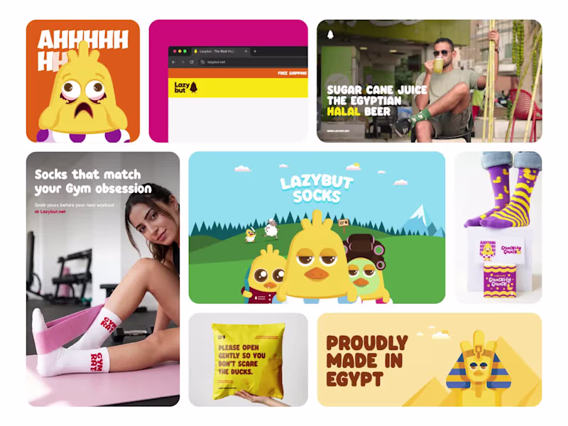 Cover image for Lazybut - Brand Identity