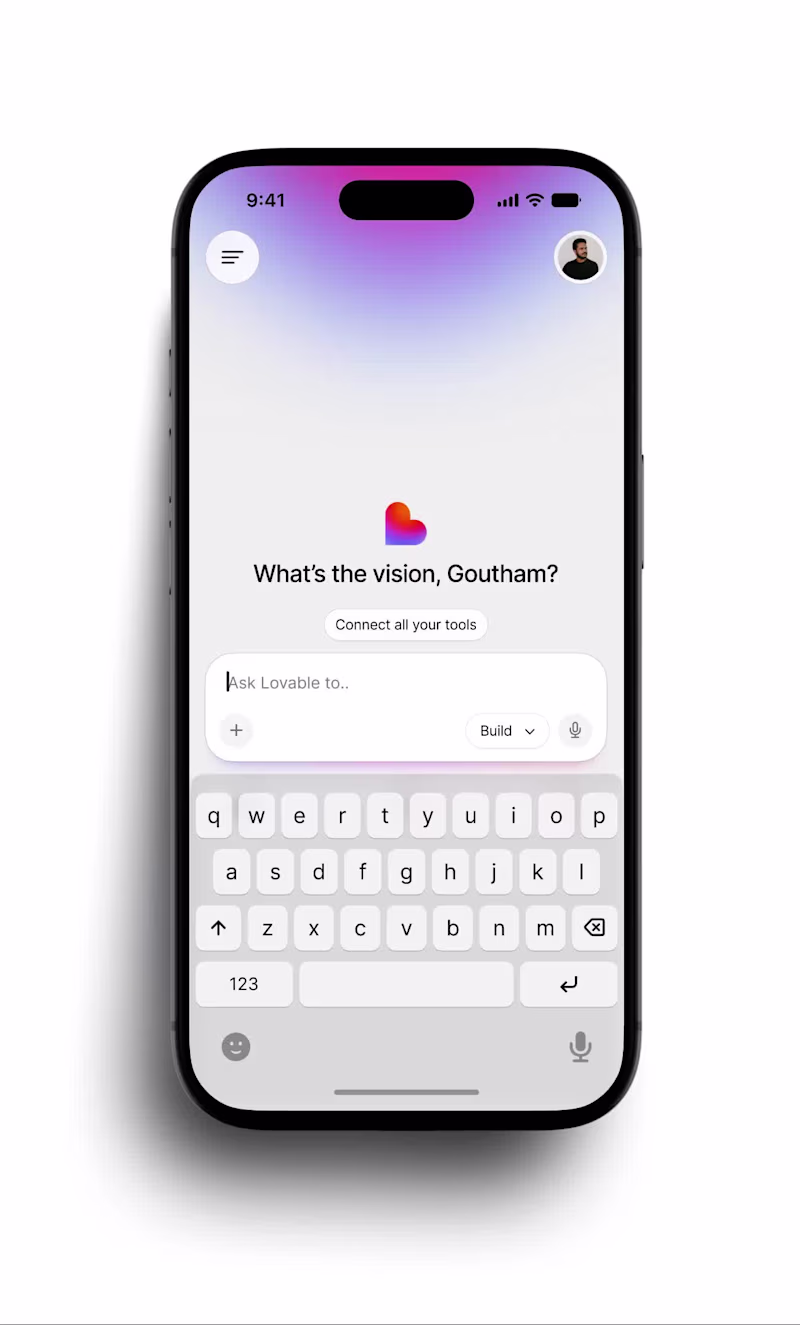 Cover image for Lovable iOS (concept)