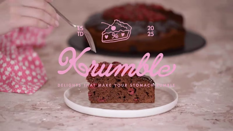 Cover image for Krumble Bakery Branding & Visual Identity