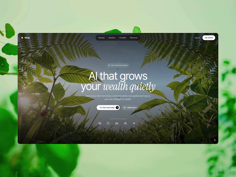 Cover image for Visor – Your Personal AI Finance Application