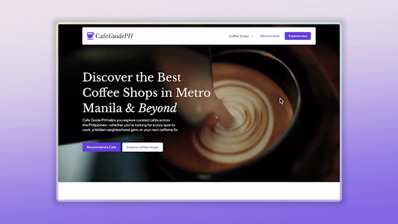 Cover image for One of my proudest achievements this year was launching Cafe...