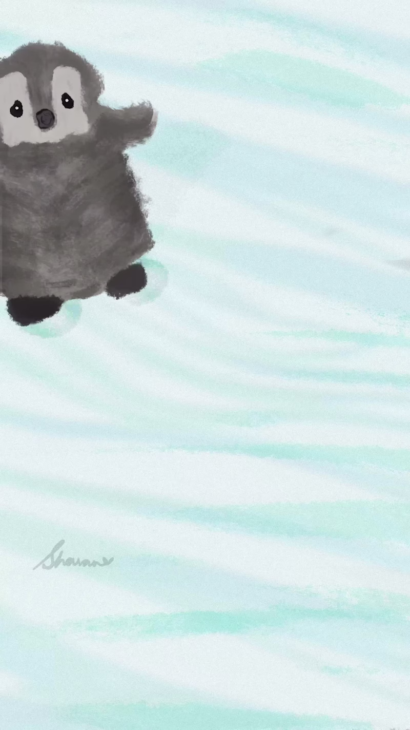 Cover image for Handmade penguin made with love and aimated with patience