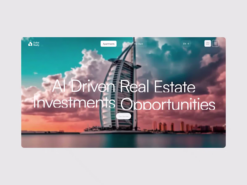 Cover image for Real Estate Investments Website Design