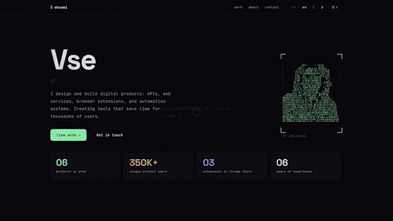Cover image for Portfolio Website