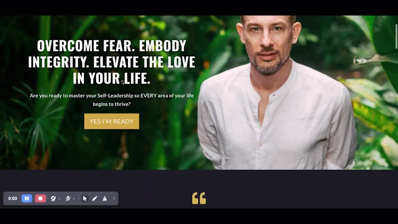 Cover image for Website for Ewan Corlett From