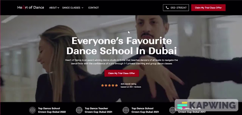 Cover image for Heart of Dance - Dance School Dubai