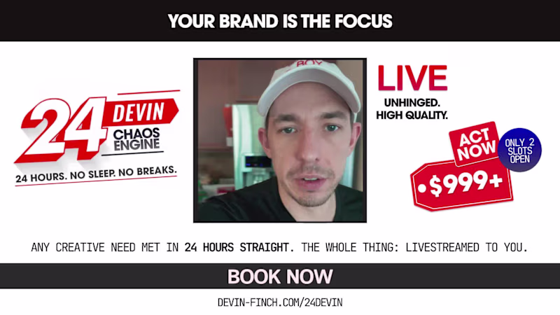 Cover image for A creative experiment turned performance service. I lock in ...