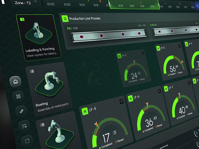 Cover image for An animated interface designed to reflect the precision of i...