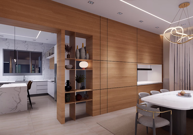 Cover image for Dining area we worked on the past year