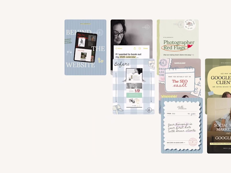 Cover image for Instagram Content for Brand & Web Designer | Its Clark Creative
