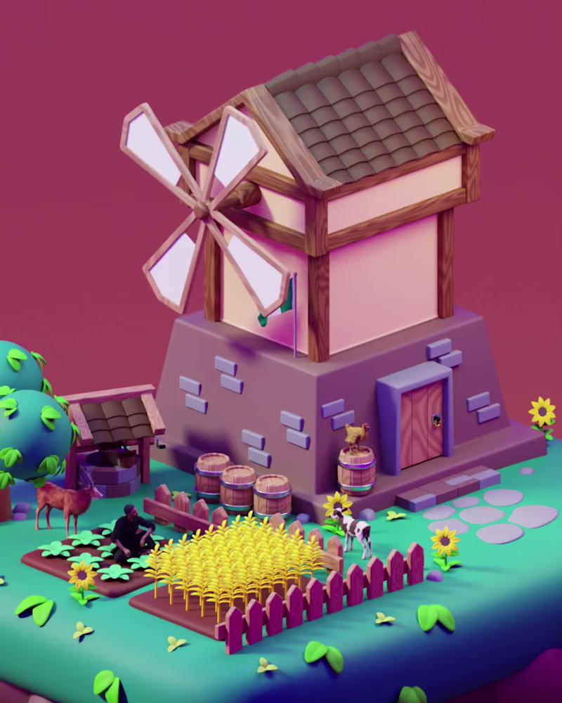 Cover image for The goal was simple, to capture serenity. A space where noth...