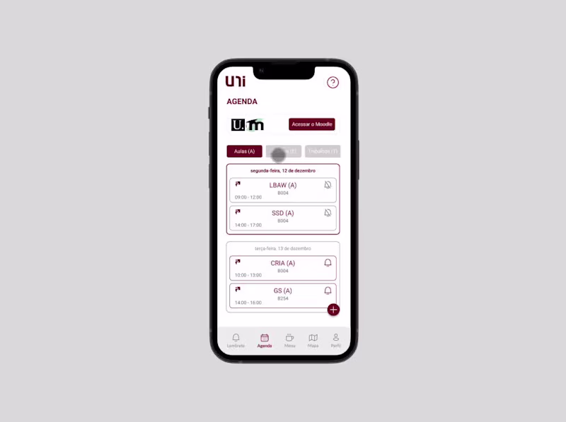 Cover image for App UX Redesign for Universidade do Porto