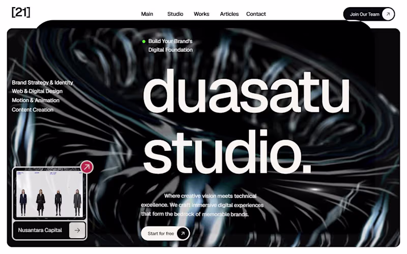Cover image for Full Preview Duasatu Studio framer