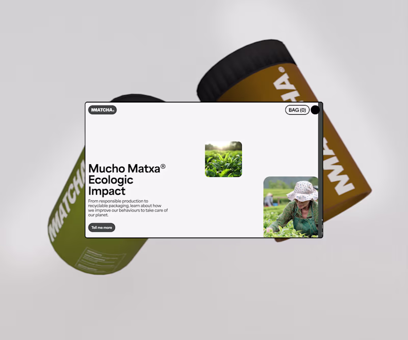 Cover image for Mucho Matcha - Web Design & Art Direction