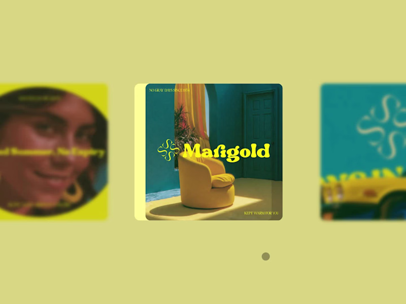 Cover image for Marigold° — AI made the options, taste made the brand