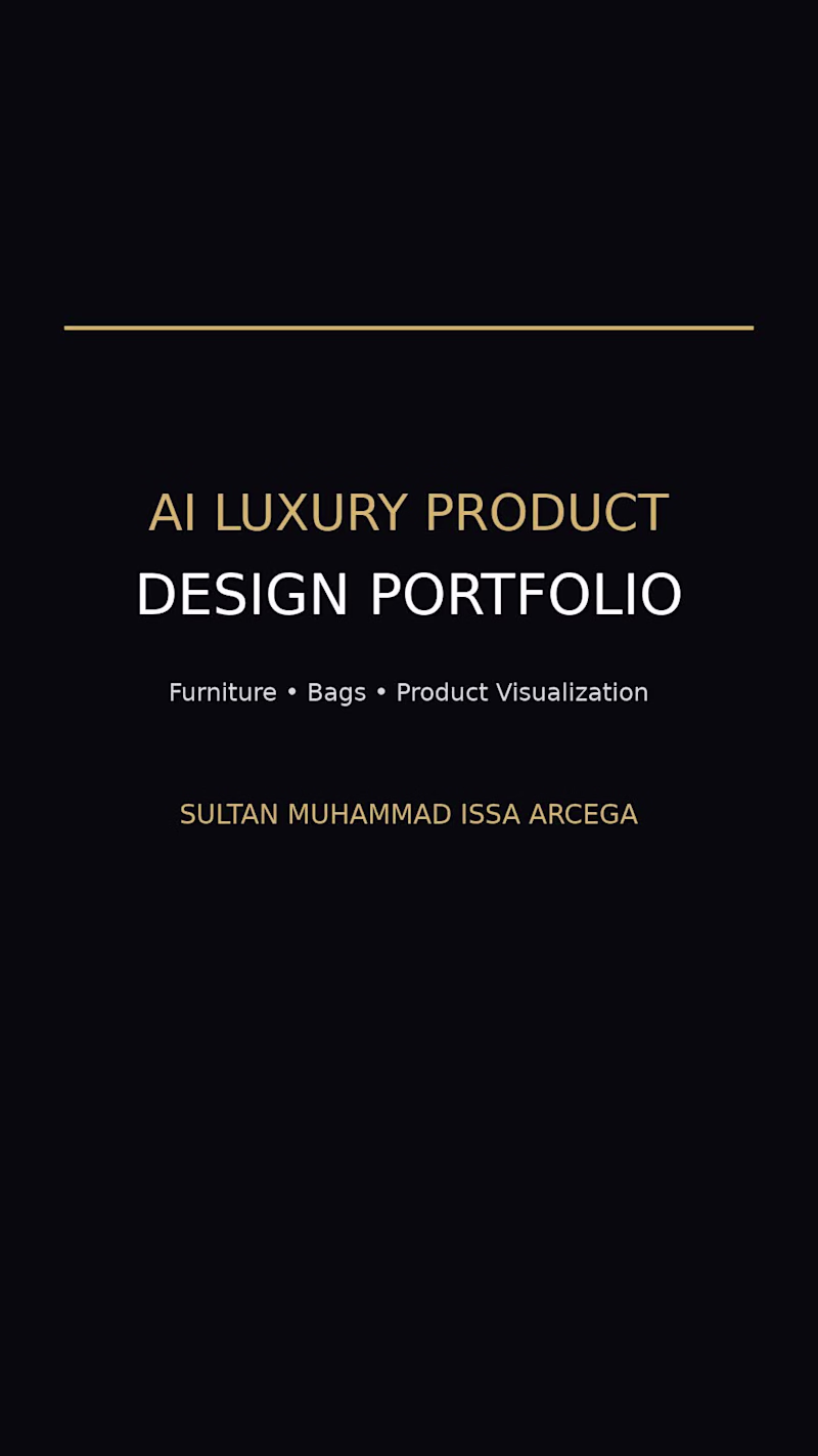 Cover image for AI Luxury Product Design Portfolio
A