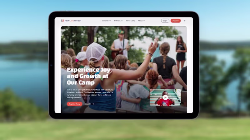 Cover image for Summer Camp Website