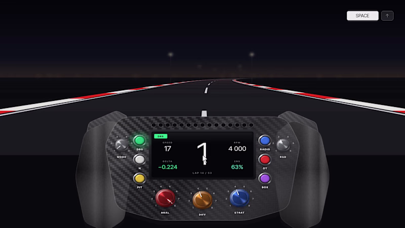 Cover image for F1 steering wheel you can