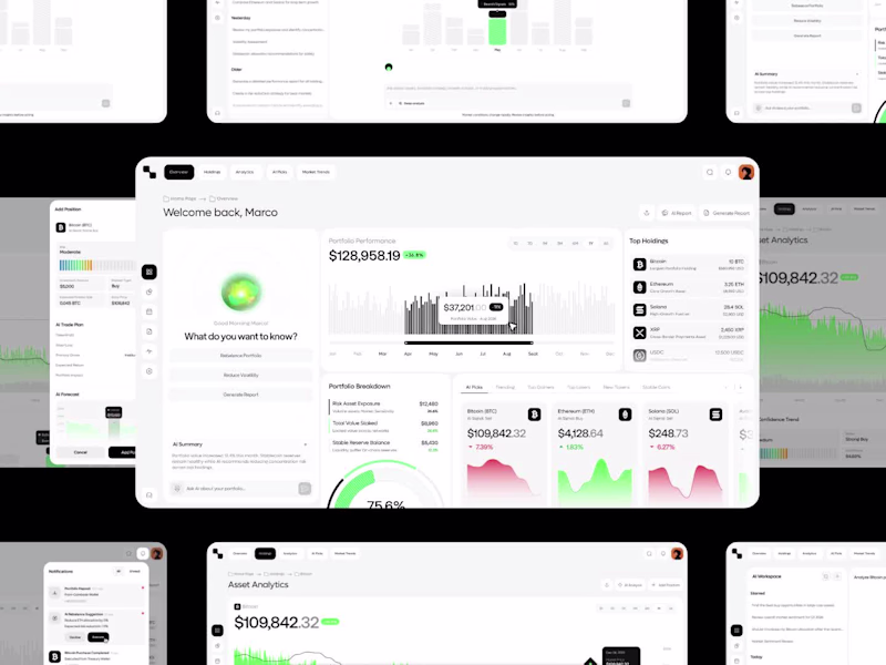 Cover image for AI Fintech Crypto Platform is