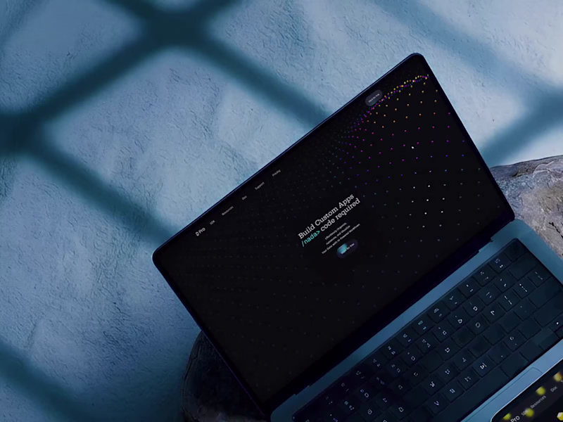 Cover image for Responsive No-Code App Builder Landing