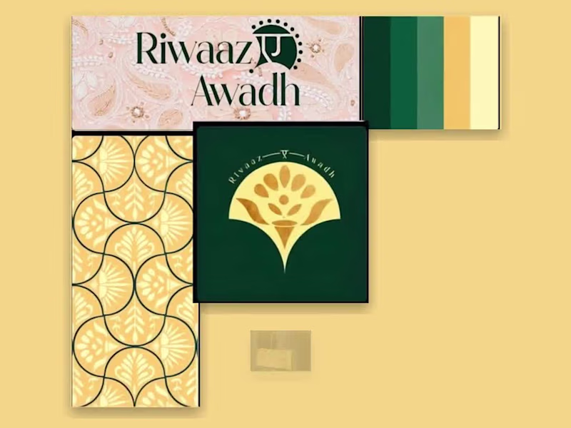 Cover image for Riwaaz Awadh Brand Identity Design