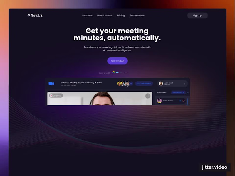Cover image for MinutesLite — AI Meeting Assistant