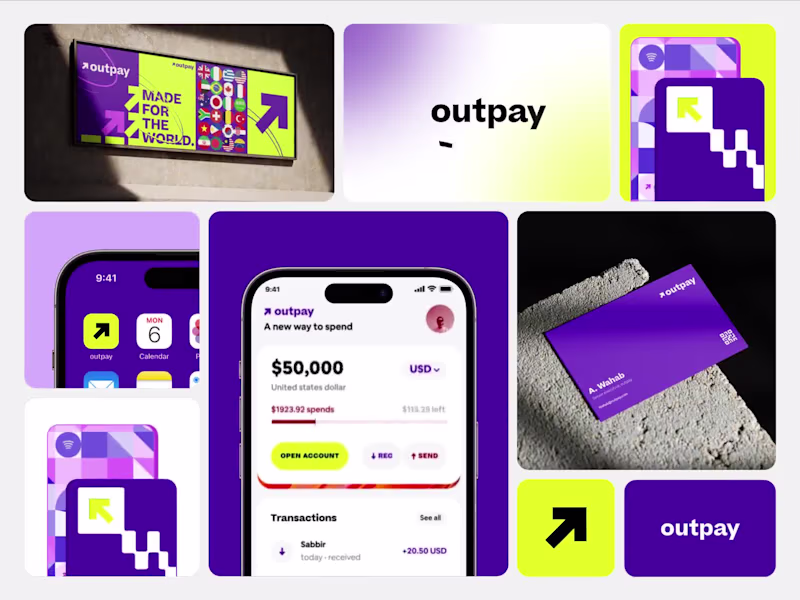 Cover image for Outpay ©️ – Financial Management UI/UX Design