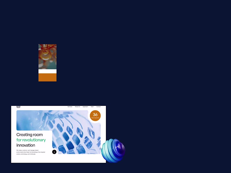 Cover image for UX/UI & Framer Build for a BioTech SaaS Startup