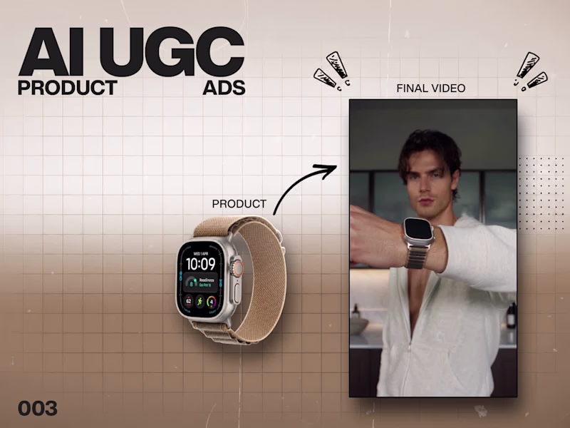 Cover image for Created an "AI UGC PRODUCT