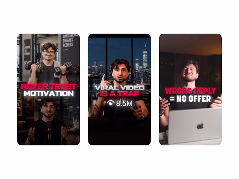 Cover image for Viral Tiktok/Instagram Short form content