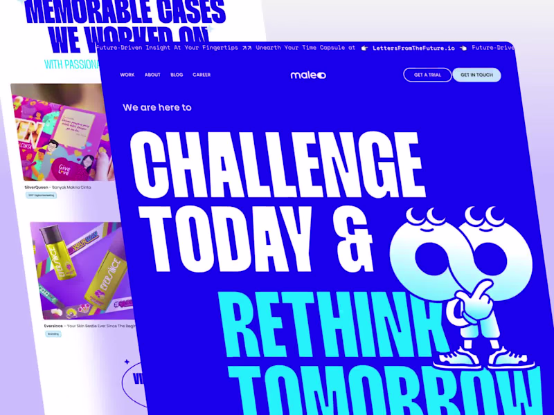 Cover image for Maleo Agency's Landing Page Character Animation