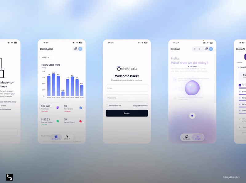 Cover image for Mobile E-commerce Operations App - React Native & Expo