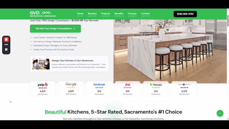 Cover image for GVD Renovations — HTML to
