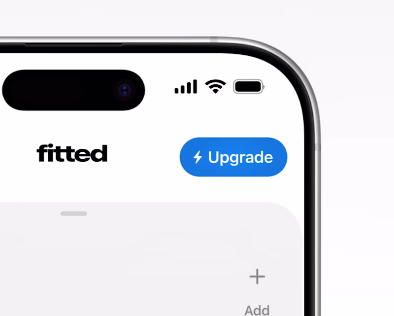 Cover image for Persistent upgrade button animation

Designed to