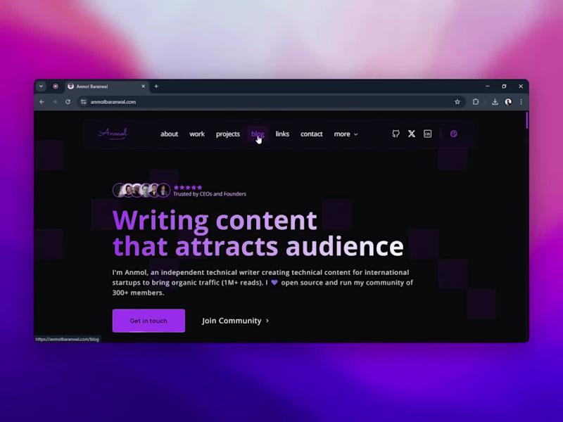 Cover image for Created my first Portfolio using Next.js