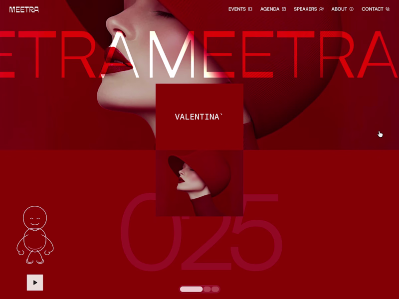 Cover image for Meetra · Free Framer Event Template