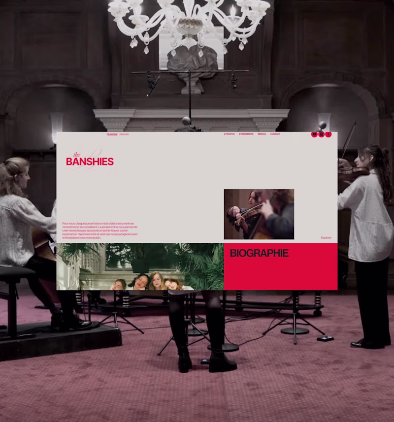 Cover image for A contemporary ensemble that blends