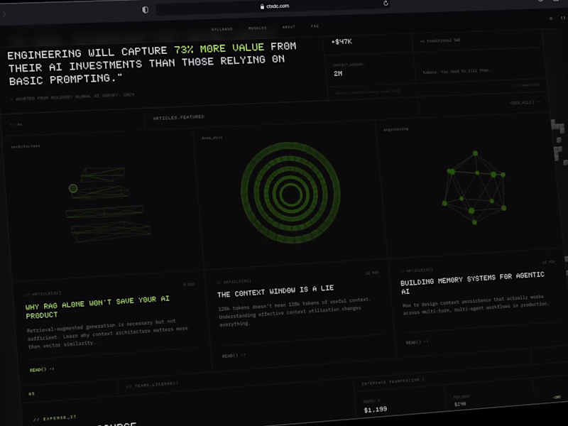 Cover image for <Ctx.eng /> - Awwwards Honorable Mention