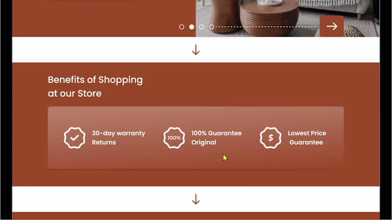 Cover image for Modern Furniture E-commerce Website Design